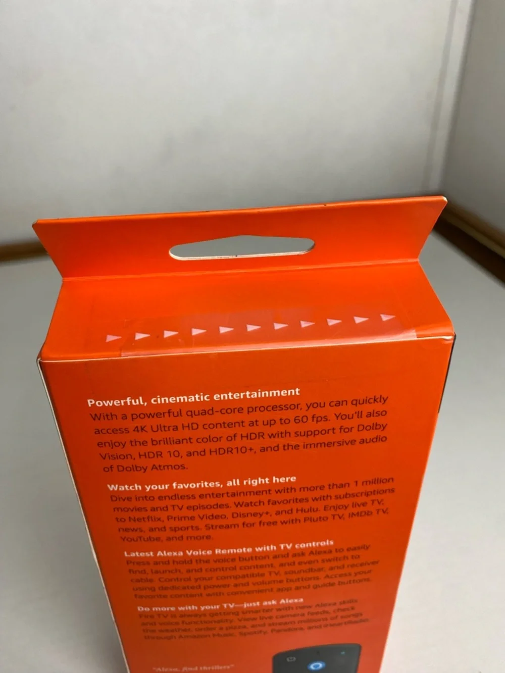 NIB Amazon Fire8964 TV Stick 4K Streaming w/Alexa Voice Remote 3rd Gen - Picture 6 of 6